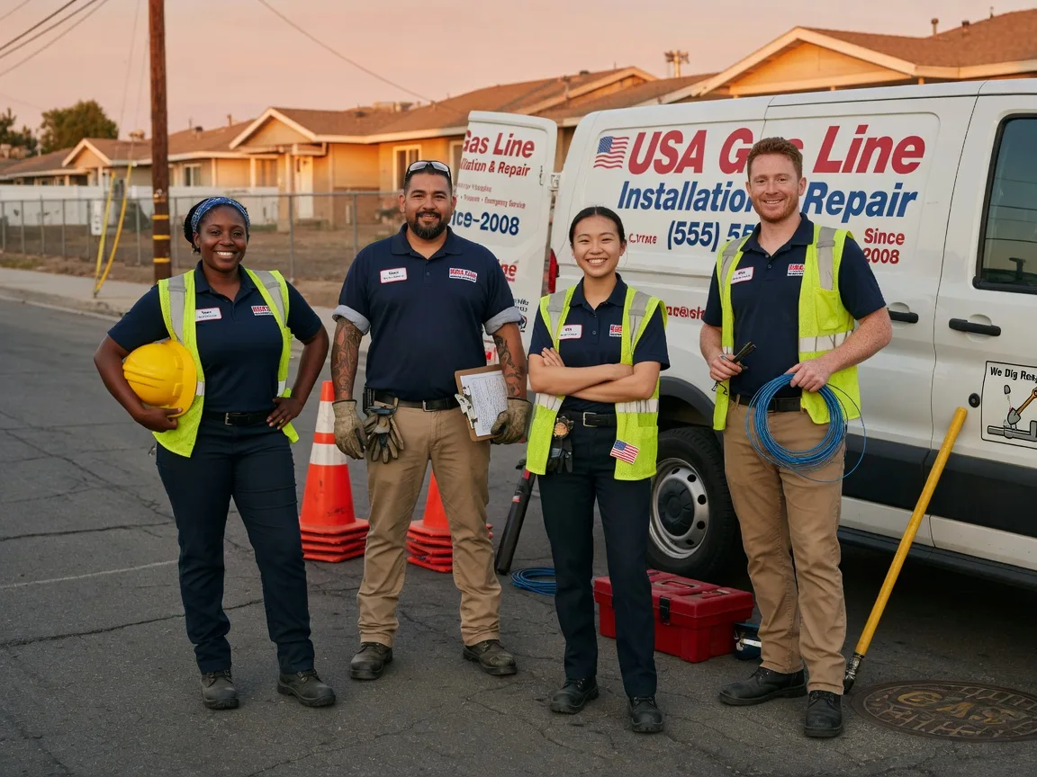 Gas Line Installation company in Willis Wharf, VA